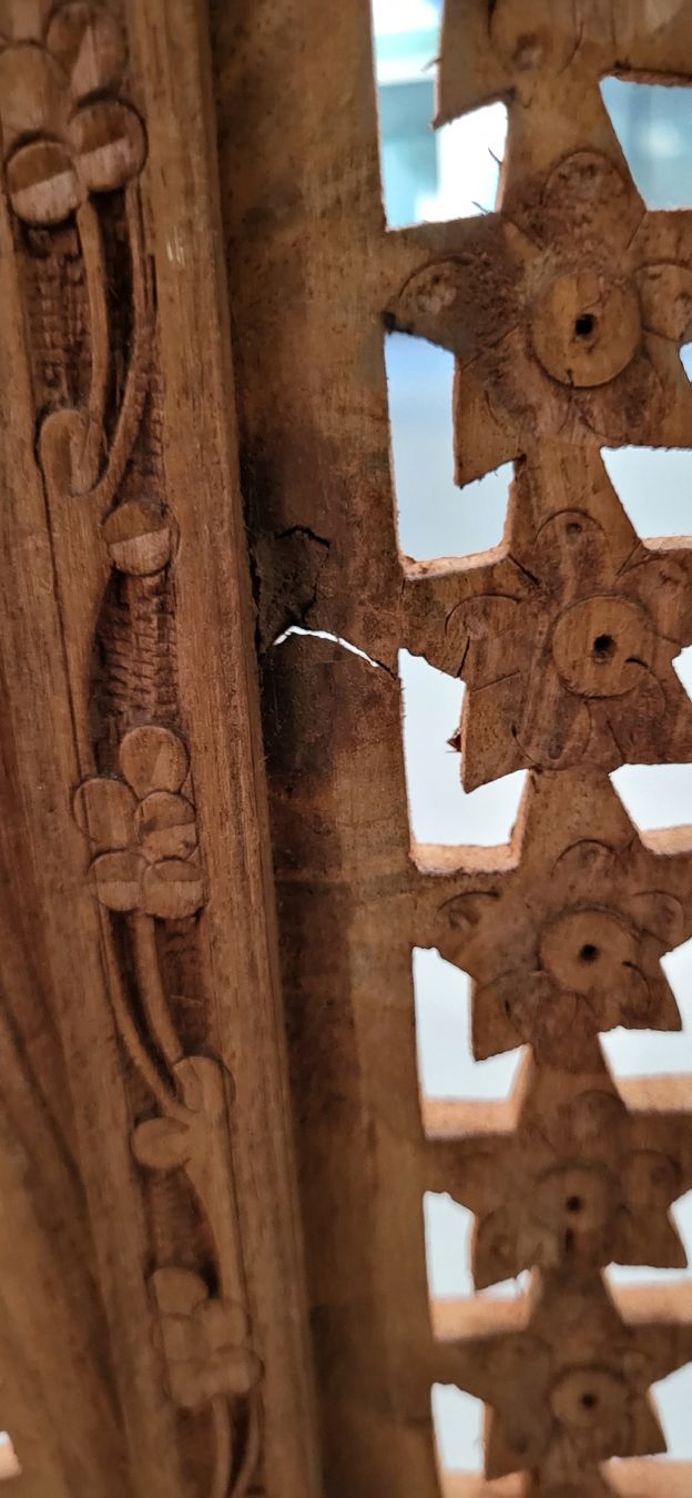 Articoli in legno: Holzpaneele, geschnitzt,  Holz-Deko, muss restauriert werden – Difettoso da Figino venduto da mayam63 6