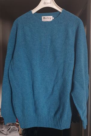 Harley schöner Schurwollpullover Gr. XL