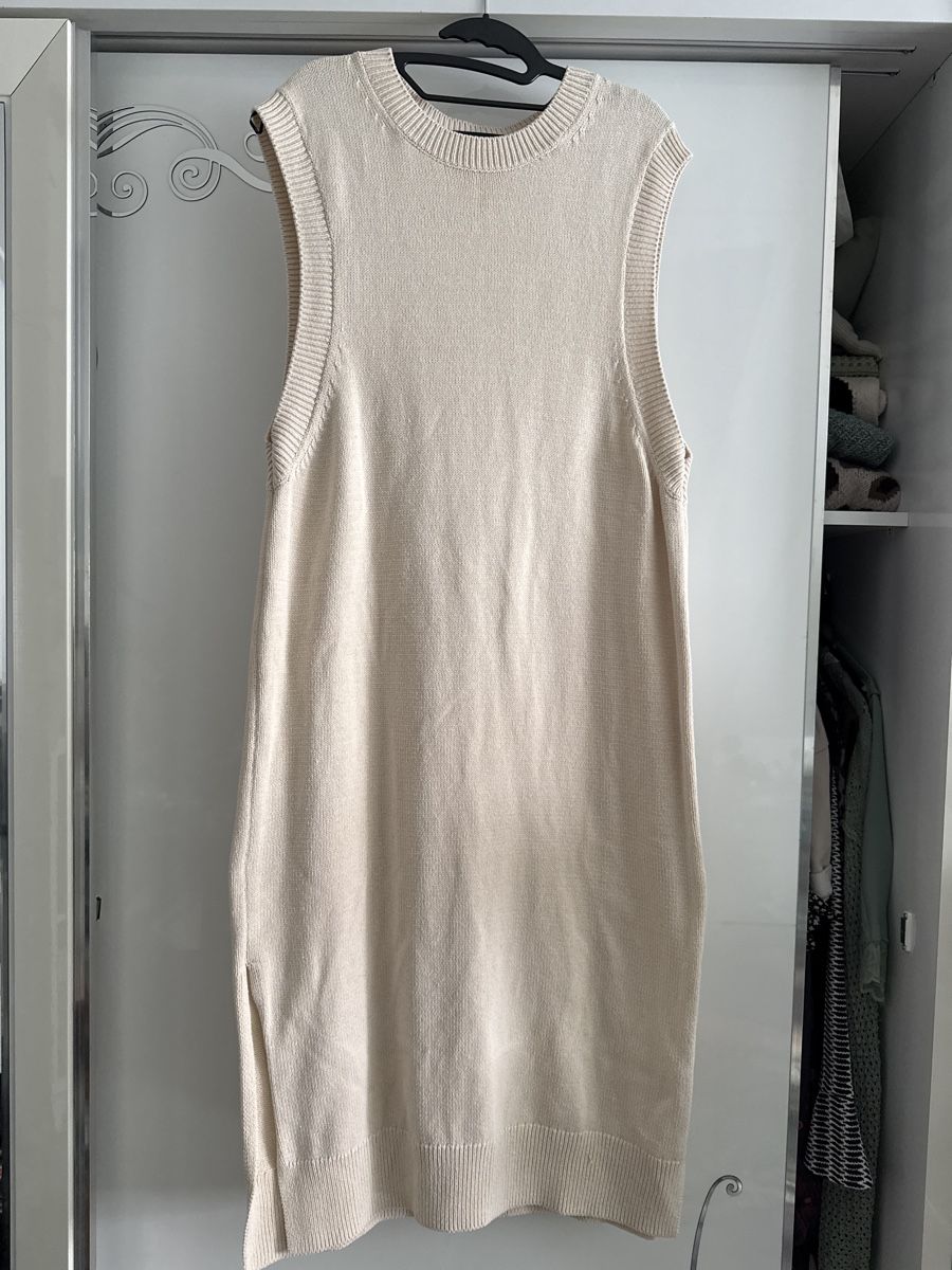 H&M Vestiti: Maxi Strickkleid mit Schlitz Gr.L – Usato da Winkel venduto da _OachKatzerl_