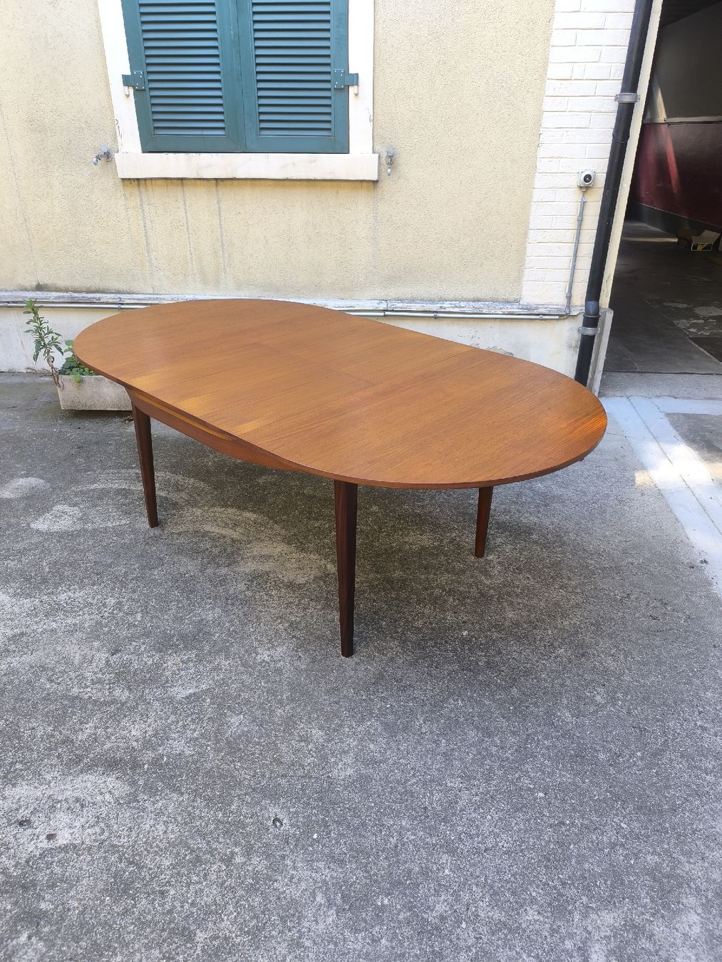 Tavoli: Wunderschöner Teak Esstisch ausziehbar. Hansen Haslev – Usato da Basel venduto da Patts_Lampenfieber 4