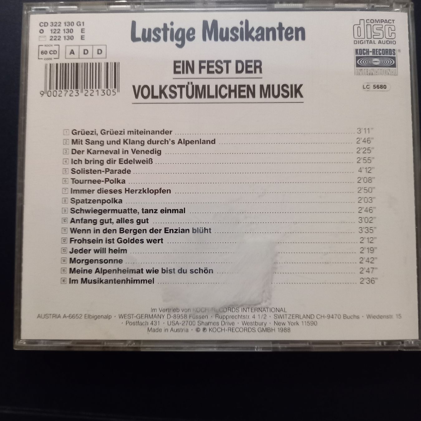 CD: Lustige Musikanten – Usato da Flüh venduto da nad_x5qn 1