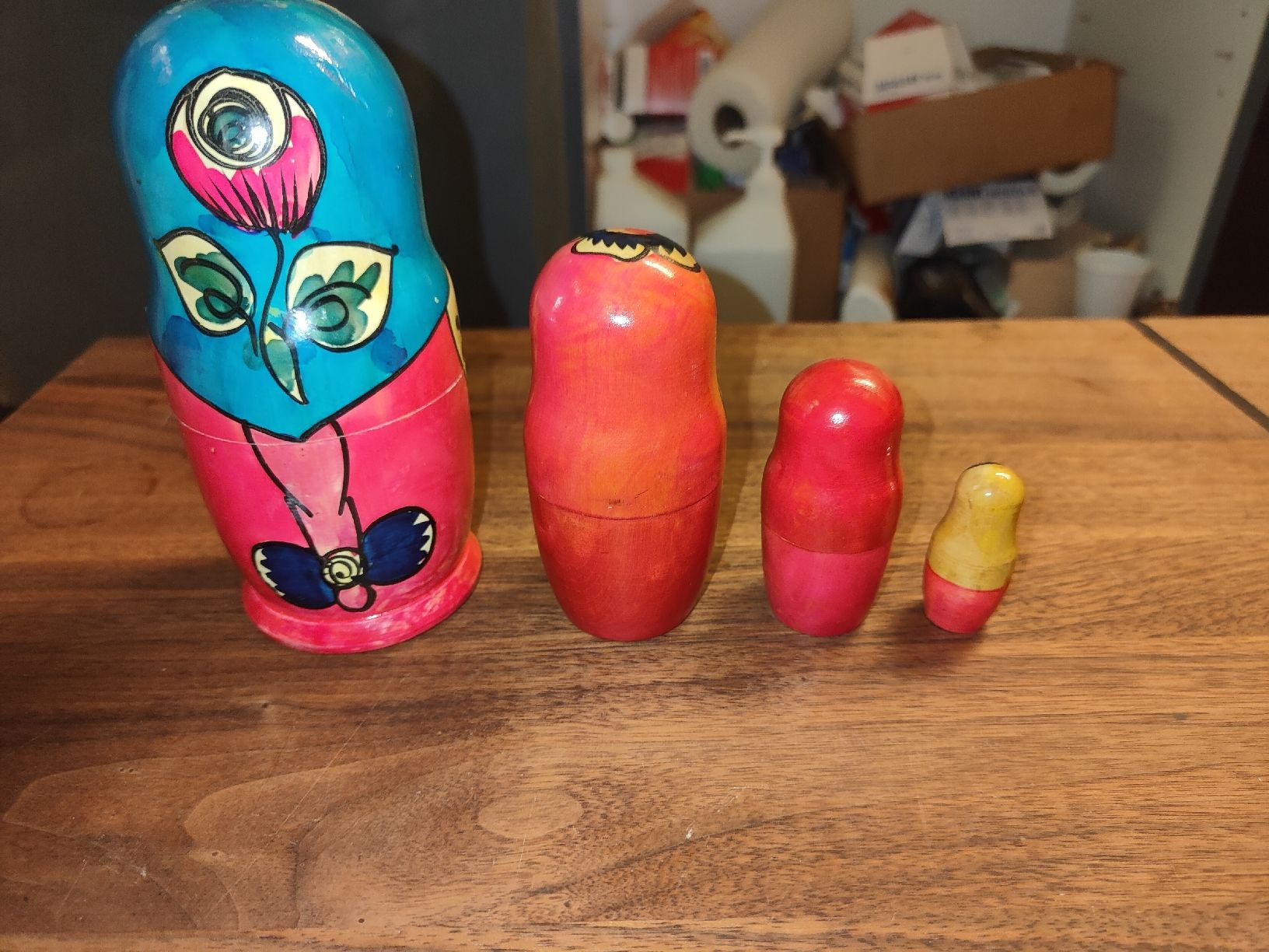 Figuren: Babuschka Figuren 4er Holz (Q) – Gebraucht aus Rorschach von TimelessTrading 1