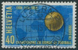 1954 - Fussball Weltmeisterschaft WM - Voll Stempel