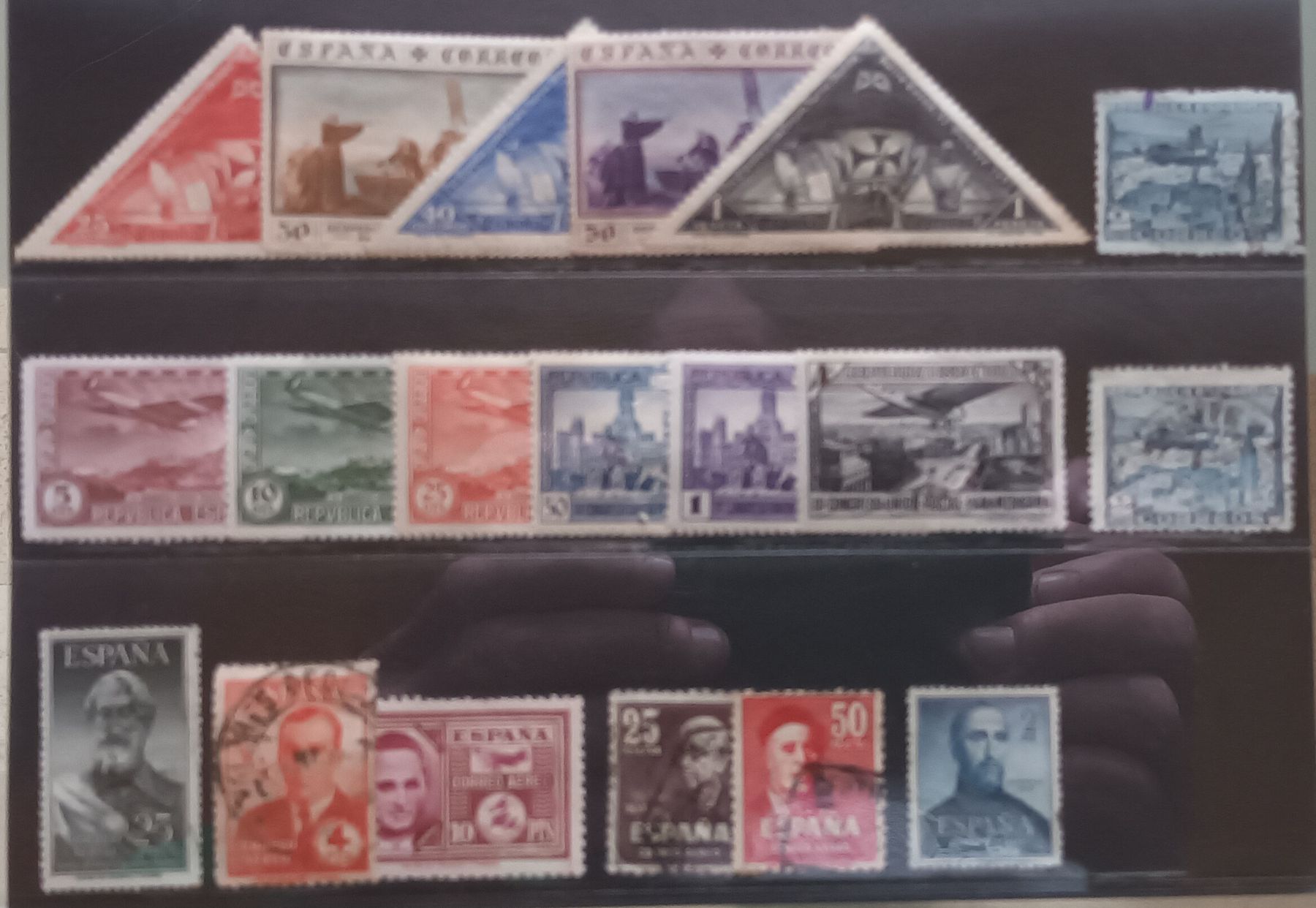 Alle Briefmarken: Espagne  – Gebraucht aus Martigny von Rosseline 3