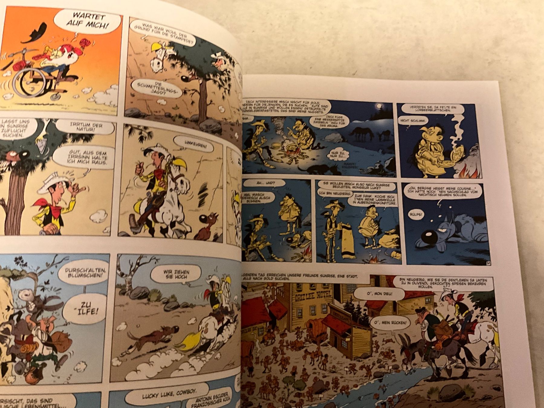 Fumetti: Lucky Luke - Ein Menu mit blauen Bohnen, Band 92 – Usato da Agriswil venduto da Ueli03 1