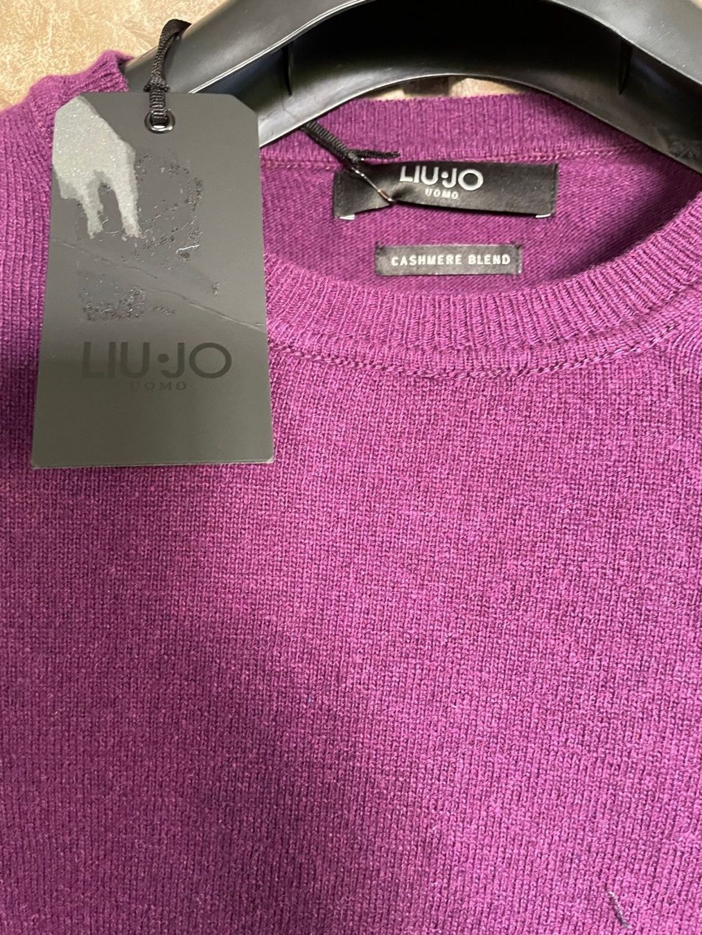 Liu Jo Maglioni & Felpe: Liu Jo Herren Pullover/Winterpullover/OVP/Gr. M/Violett – Nuovo e nell'imballaggio originale da Volketswil venduto da rubin74 2