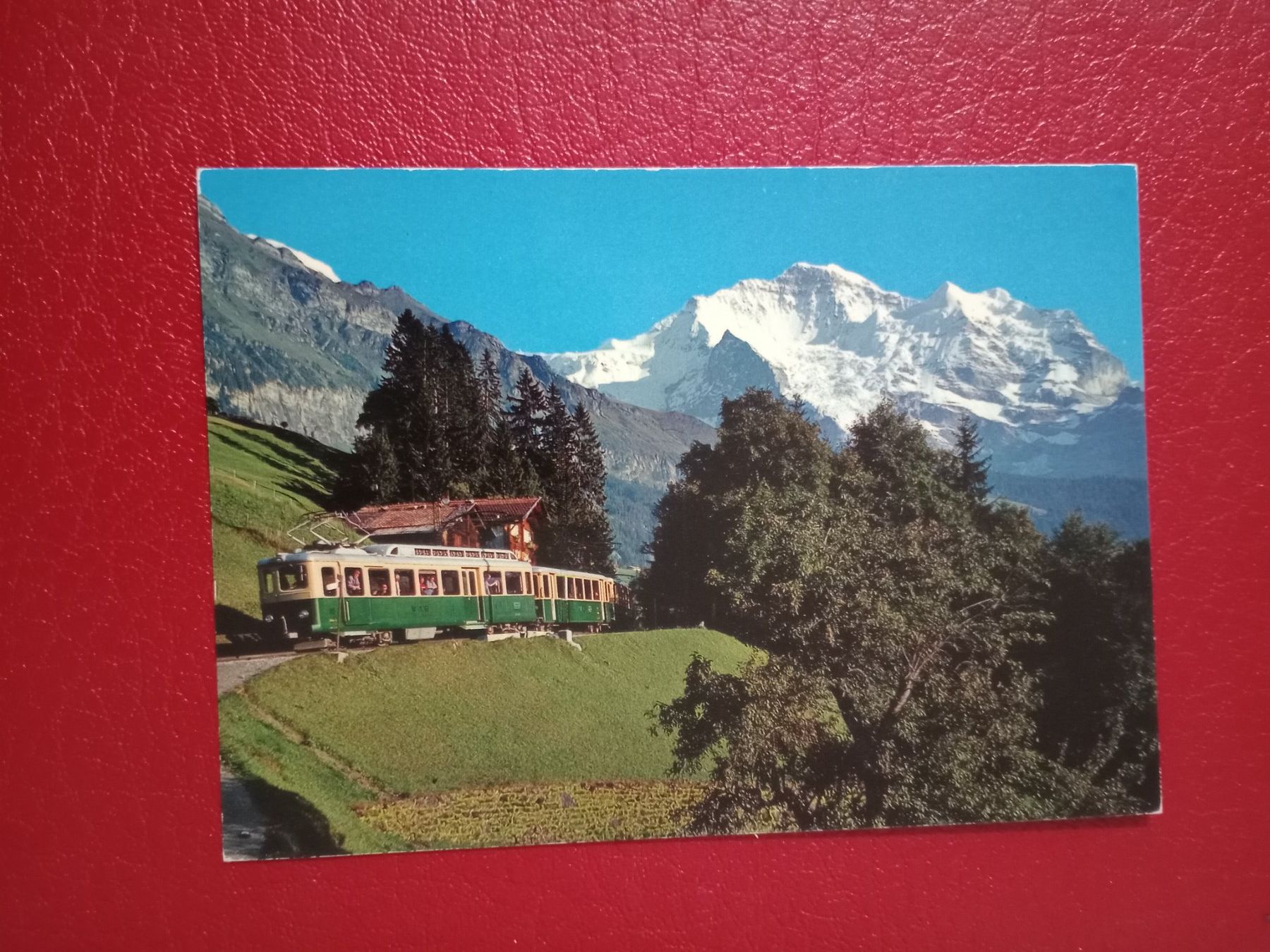 Ansichtskarten: Ak Bahn Wengernalp Bahn – Gebraucht aus Küttigen von Melisch1000