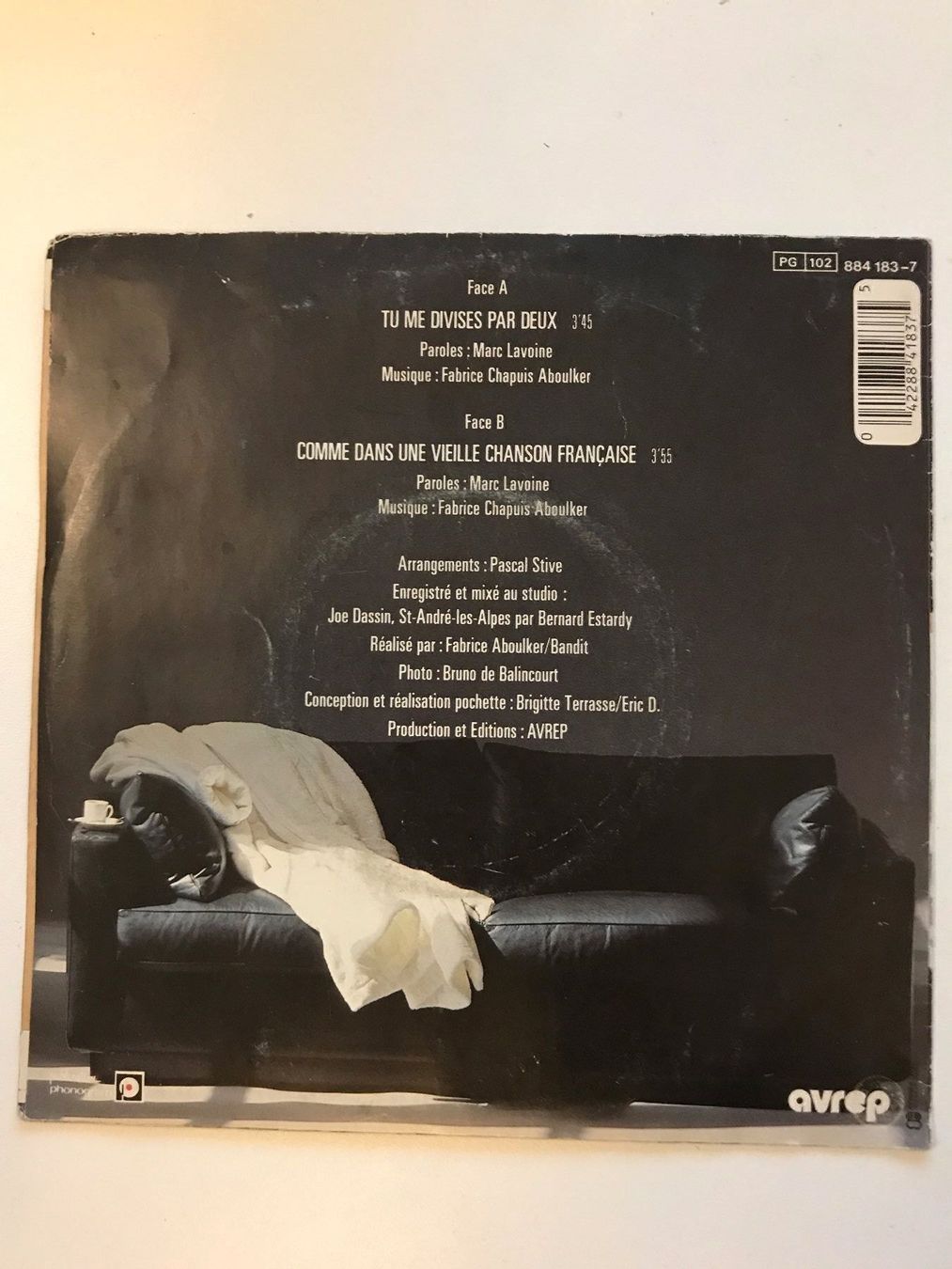 Vinyles: Marc Lavoine (Single, 7") Tu me divises par deux – D'occasion à Zürich par Tarafo5 1