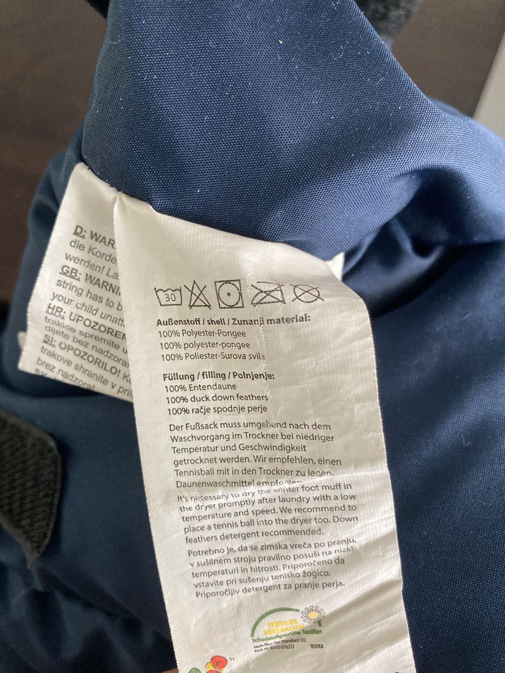 Schlafsäcke: Fusssack Daunen für MaxiCosi – Gebraucht aus Weesen von marbaert 2