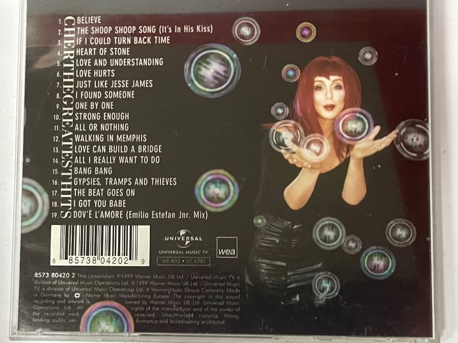 CDs: Cher-The Greatest Hits – D'occasion à Muri b. Bern par AdidasCollector 2