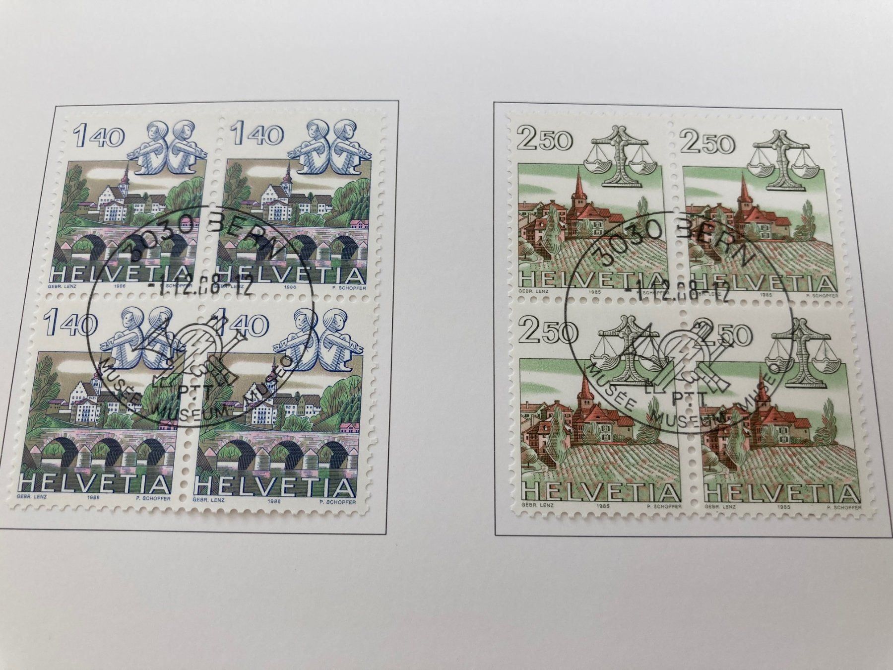 Tutti i francobolli: St. Moritz um 1828 - PTT Museum ! – Nuovo e nell'imballaggio originale da Chur venduto da Hermes421 3