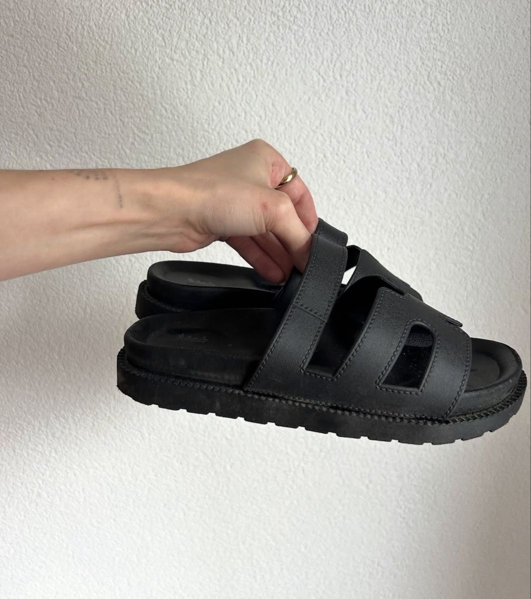Scarpe da donna: Pantoletten Sandalen schwarz Grösse 38  – Usato da Chur venduto da faja7000 2