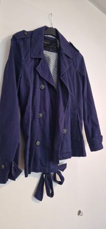 Trench-coat bleu marine The Trenchcoat, taille XL, automne!