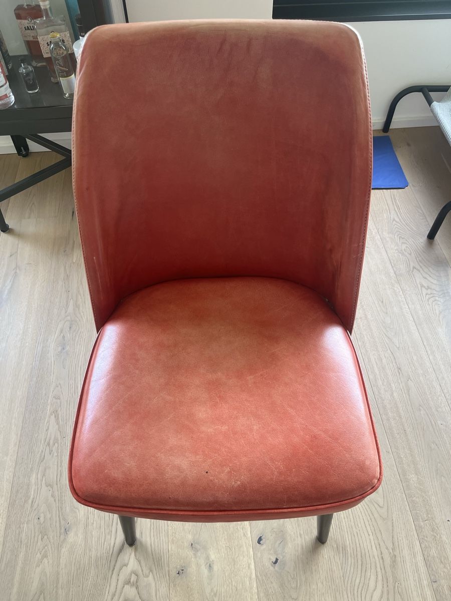 Poltrone: 3 Vintage Echtleder Sessel – Usato da Au SG venduto da t.zimmi 3