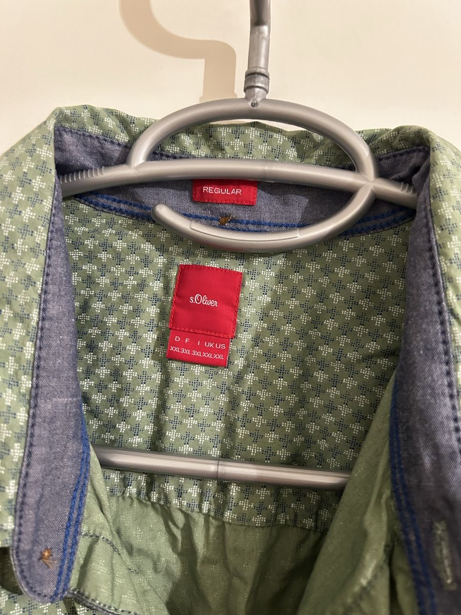 S.Oliver Camicie: Hemd, S. Oliver, XXL, regular, grün – Usato da Flumenthal venduto da ann_zd8v 1