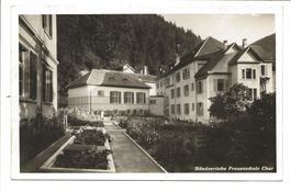 Chur (GR) Bündnerische Frauenschule - echte Foto-AK - 1946 ?