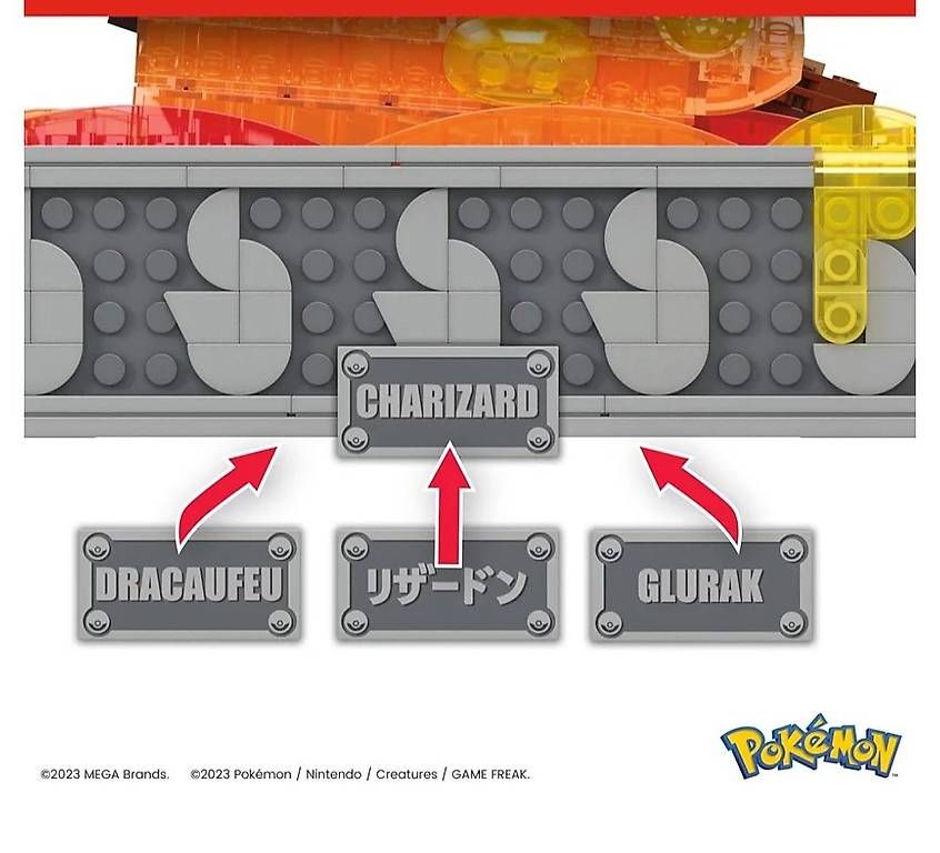 Mega Kit di costruzioni: Pokémon Charizard Klemmbausteine – Nuovo e nell'imballaggio originale da Luzern venduto da heini81 4