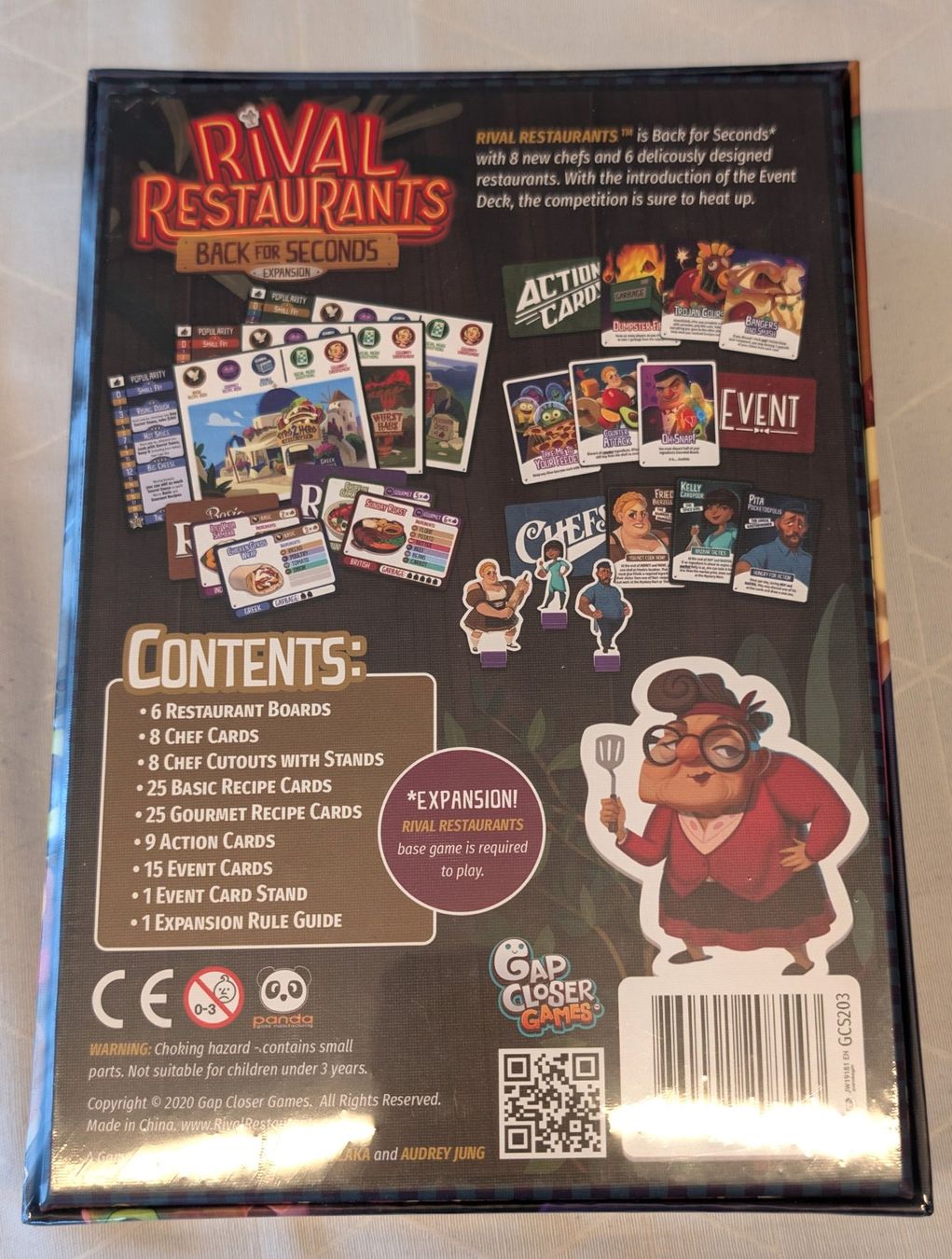 Giochi: Rival Restaurants + Back for Seconds – Englisch – Nuovo (secondo la descrizione) da Moosseedorf venduto da Spirandelli 4