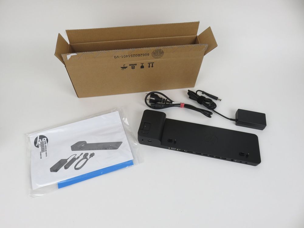 Station D'Accueil HP Ultraslim D9Y32ET - 4x USB 3.0, Ethernet, Pour Elitebook