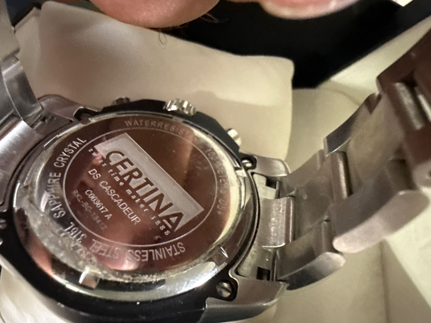 Certina Uhren: Certina DS Cascadeur Chronograph 42 mm – Gebraucht aus Pfeffingen von Allhandelklgwatches 4