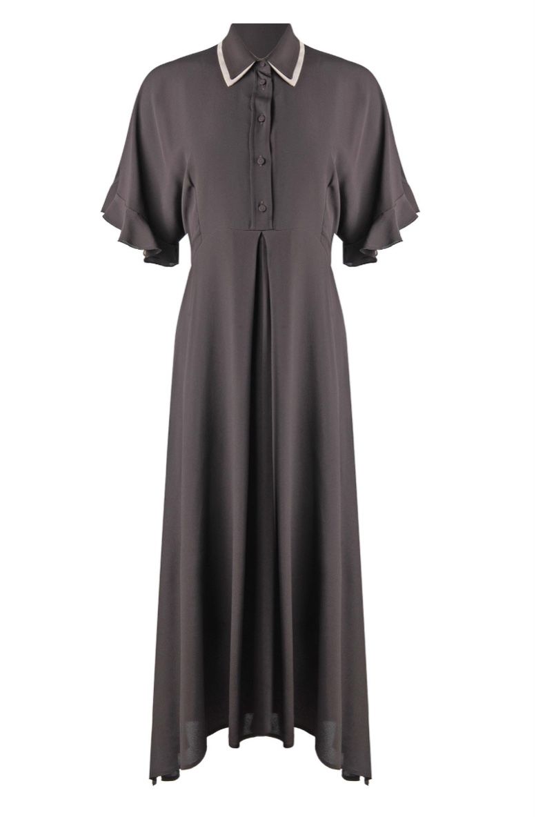 Robes: Beatrice B. kurzarm Kleid Seide Gr.L – D'occasion à Steffisburg par kla_65qs