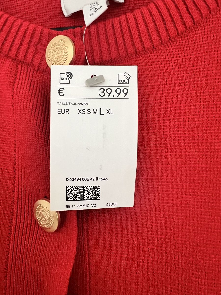 H&M Maglioni & Felpe: Neuer Cardigan rot Gr. L – Nuovo (secondo la descrizione) da Zürich venduto da lexi_alex 1