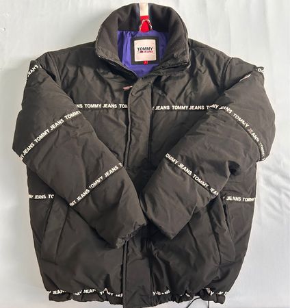 Tommy Hilfiger Winterjacke, Gr. S, Schwarz🔥