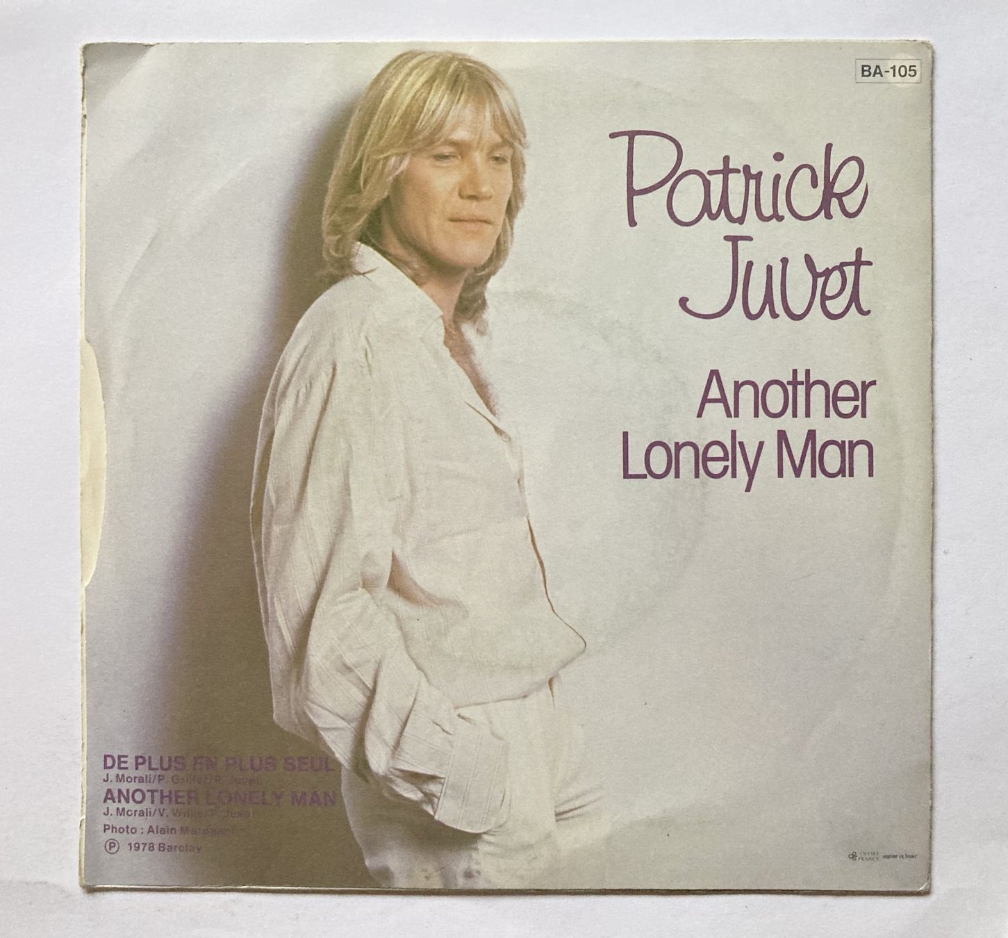 Vinyles: PATRICK JUVET - DE PLUS EN PLUS SEUL – D'occasion à Bottens par hotter-than-hell 1
