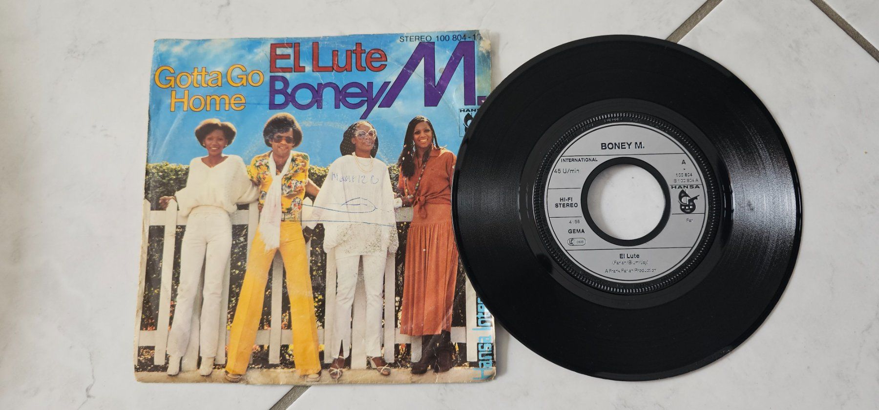 Dischi in vinile: BONEY M.- EL LUTE/ Vinyl Single – Usato da Geuensee venduto da JeMaUrPe