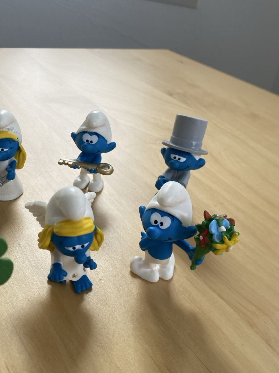 Schleich Statuette: Hochzeits Schlümpfe – Usato da Tuggen venduto da Haribo3000 2