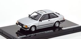 Ford Escort III 1980-1985 Strato Silver met. / schwarz  1:43