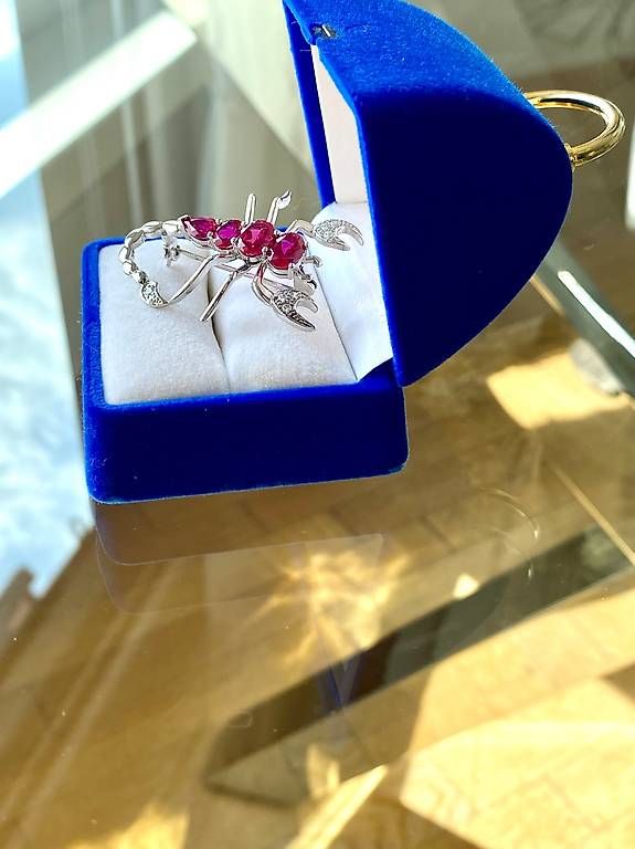 Broschen & Nadeln: Silver Brooch/ Silberbrosche – Gebraucht aus Lugano von dir_5287 2