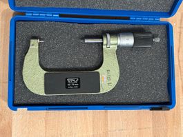 PAV Spitzenmikrometer 50-75mm, Bügelmessschraube Mikrometer