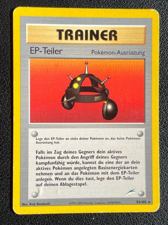 EPTeiler 93/105 Rarer Pokémon Neo Destiny Kaufen auf Ricardo