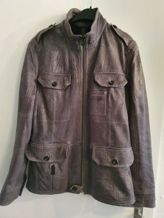 Hugo Boss Lederjacke