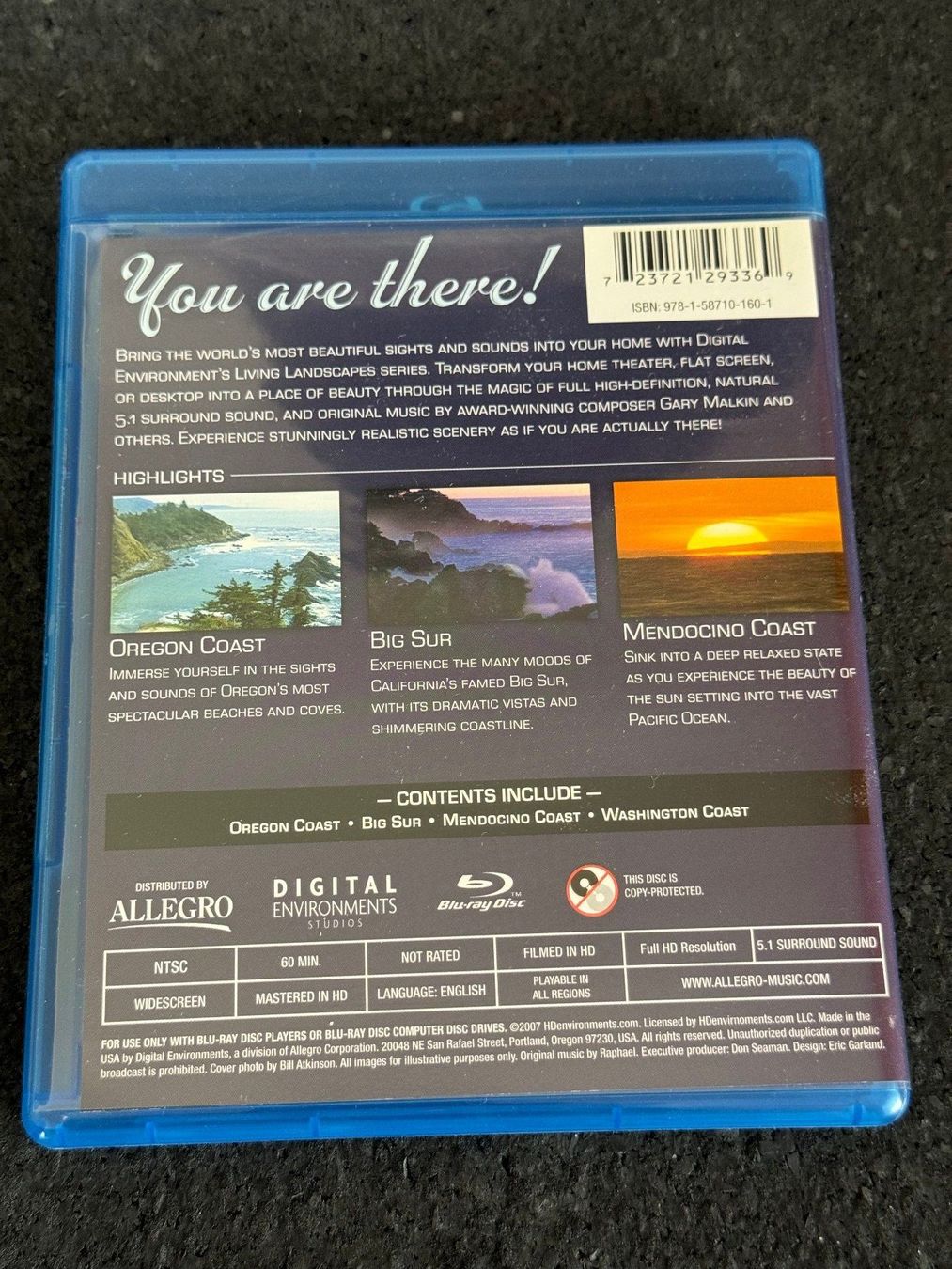 Alle DVDs: Pacific Coast Earthsapes EN Blu-ray Disc – Gebraucht aus Fribourg von tschjoly 1