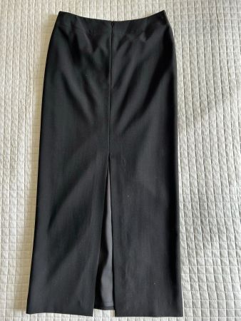 Jupe longue New York en fine laine T/M  NEUVE