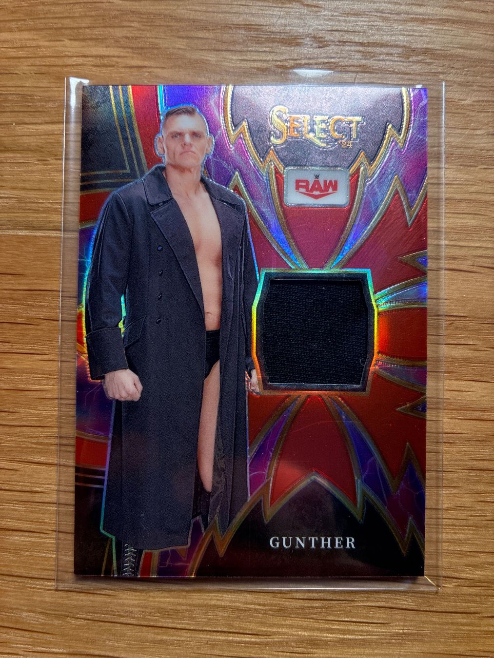 Panini Sammelbilder & Trading cards: Panini Select WWE Gunther Patch /99 – Gebraucht aus Wangenried von Garagara