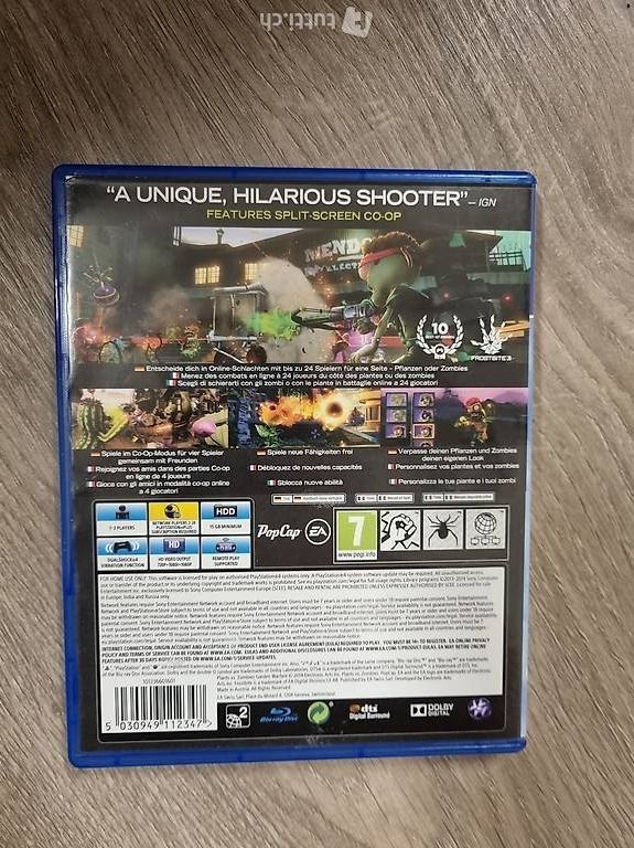Spiele: PS4 Garden Warfare – Gebraucht aus Niederwil SG von Excentia 1