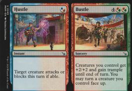 TCG Magic The Gathering MTG UK MKM 249 Hustle // Bustle