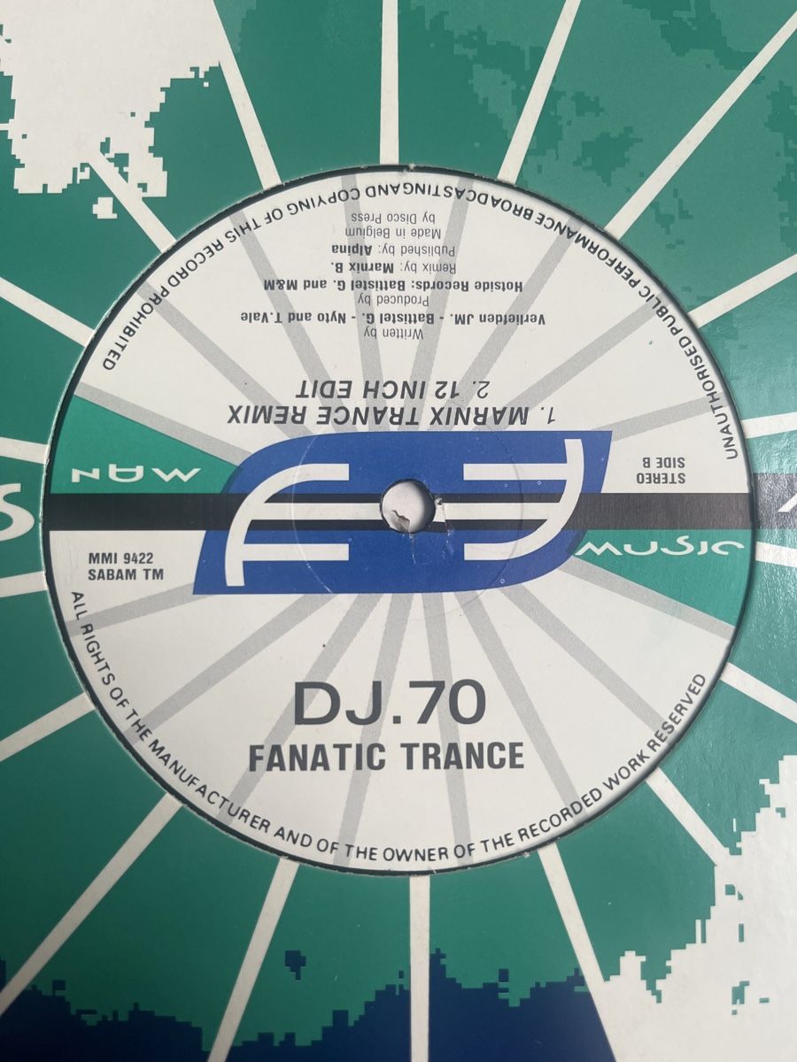Schallplatten: DJ.70 Trance Vinyl – Gebraucht aus Wangen b. Olten von break72 1