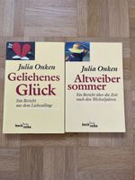 Julia Onken "Geliehenes Glueck", "Altweibersommer" 2Buecher