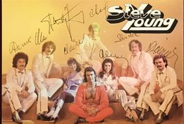 Steve Young Band Autogramm signiert Foto 10x15cm