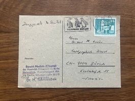 DDR-Postkarte 1981 Tierpark Berlin Stempel