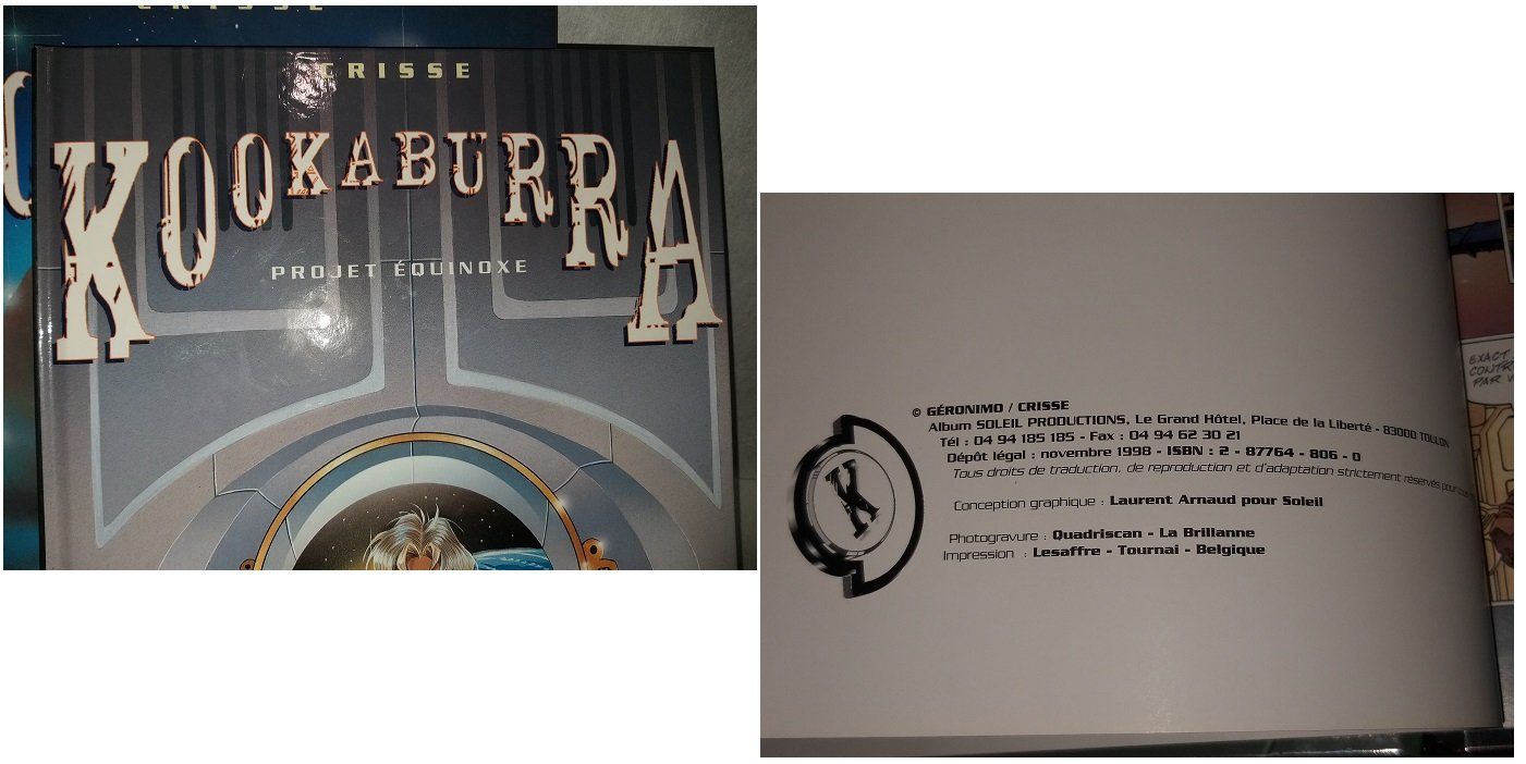 Fumetti: 4 BD KOOKABURRA – Usato da Cossonay-ville venduto da Super-Price-Quality 4