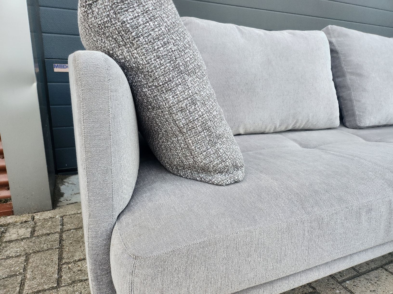 Knoll Divani: Walter Knoll - Prime Time Ecksofa + hocker – Usato da Gelderland venduto da HermsenDesign 4