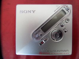 Sony MZ-N710 Portabler Mini Disc Player Sehr  Guter Zustand