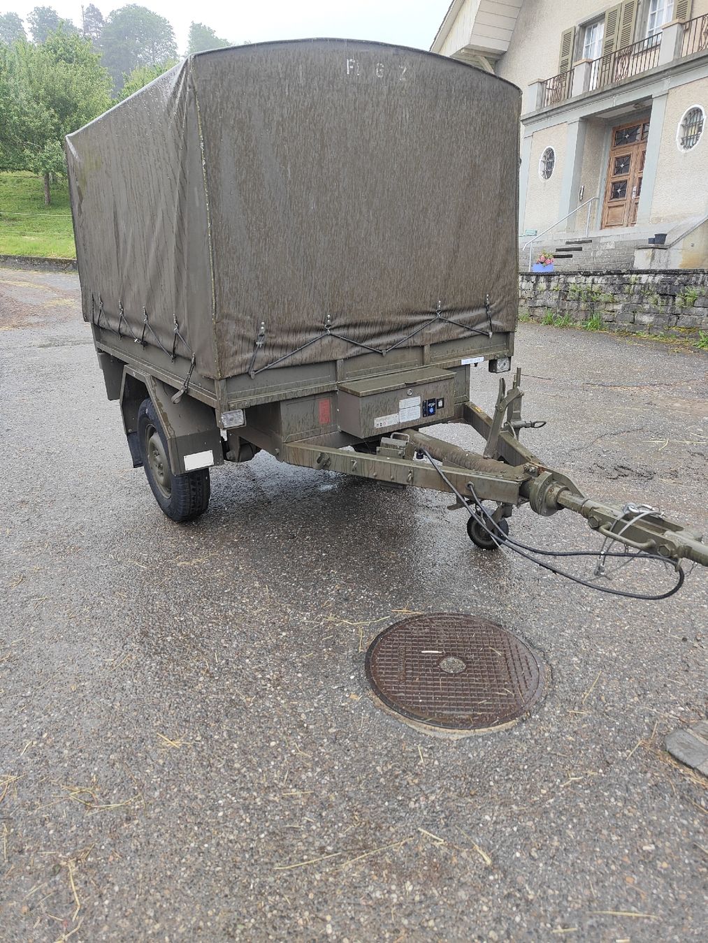 Anhänger: Armee Anhänger 87 – Gebraucht aus Enggistein von Dtrans