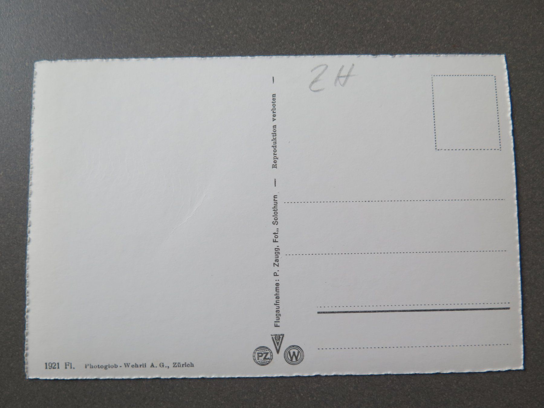 Ansichtskarten: RICHTERSWIL - FLUGAUFNAHME – Gebraucht aus Wittenbach von lipasal 1