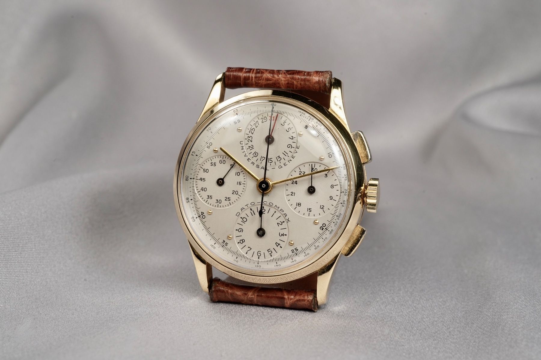 Universal Genève Orologi: Universal Genève - Dato-Compax Ref. 12495 18Kt Yellow Gold – Usato da Morcote venduto da chronoservice 3